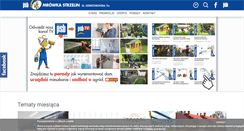 Desktop Screenshot of mrowkastrzelin.pl